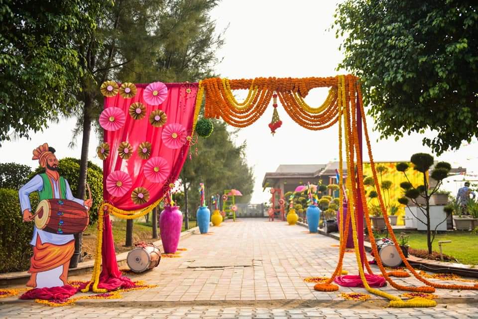 lohri function decorators in delhi ncr