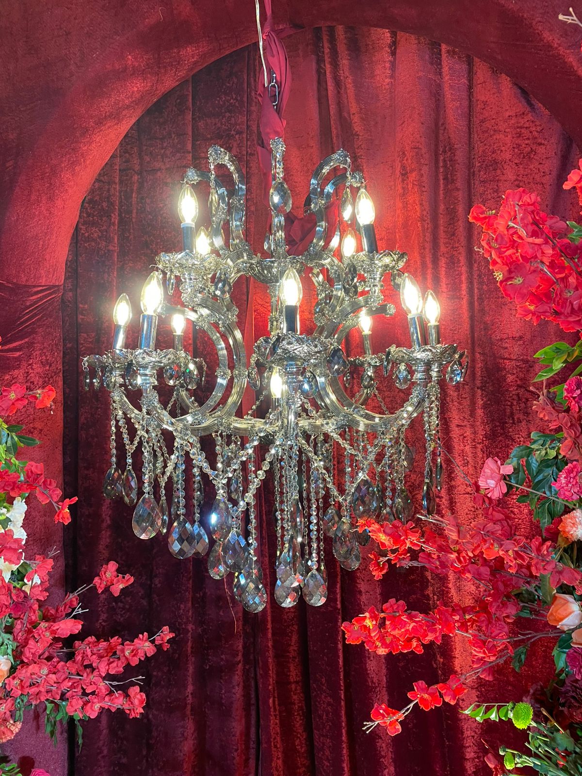Chandelier and Lights on Rent in Delhi NCR