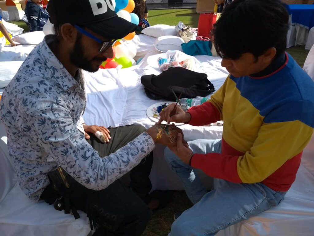 hire tattoo artist for party in delhi gurugram noida 2
