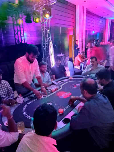 Casino Theme Party poker game casino table on rent delhi gurugram noida 14sept2022 3