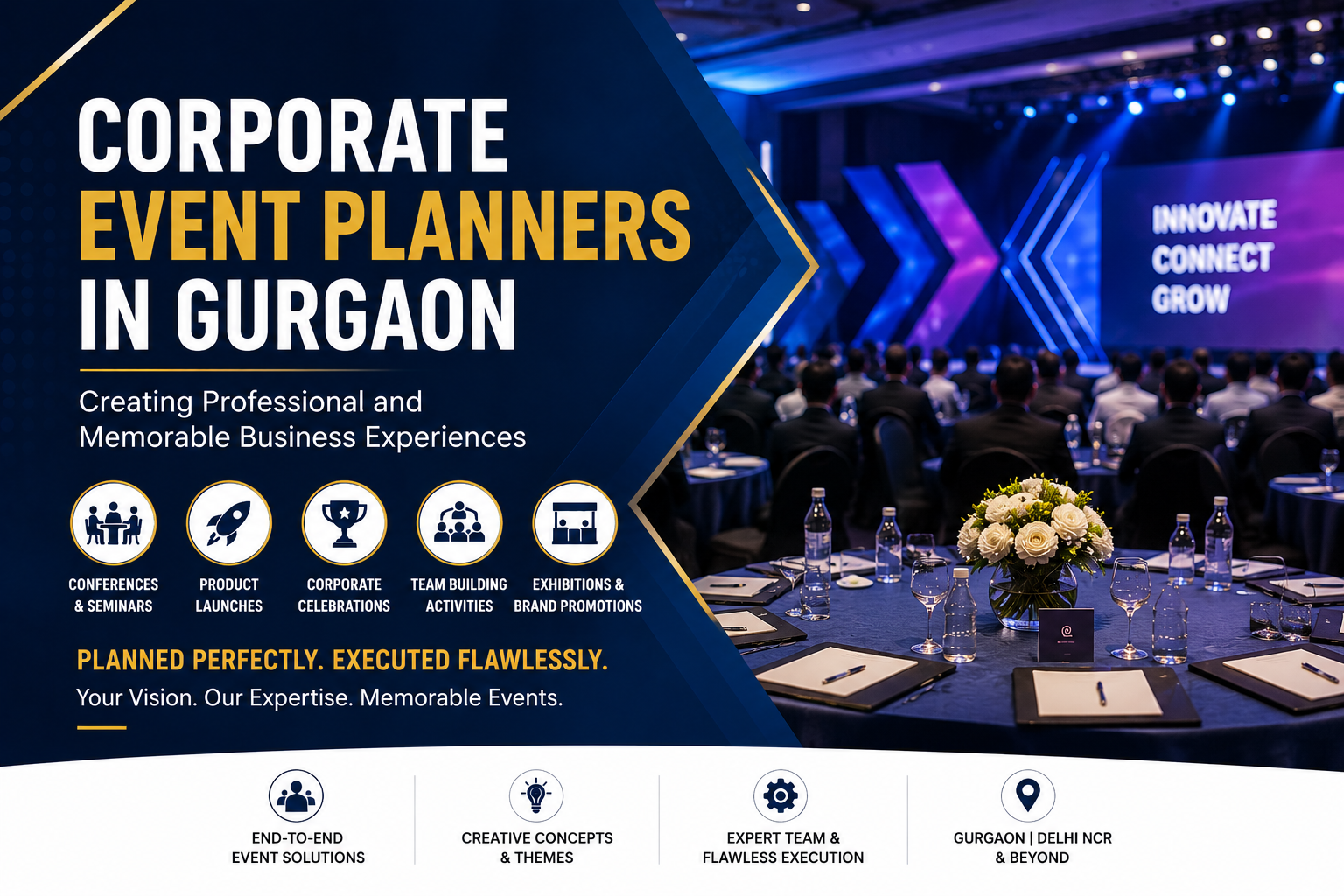 corporate event planners in gurgaon